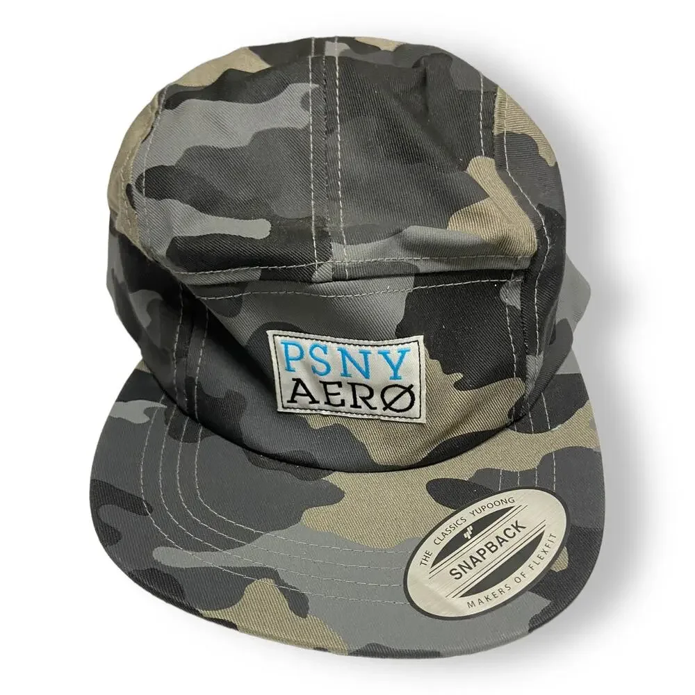 PSNY P.S. From Aeropostale‎ Boys Girls Hat Size OS Gray Snapback Camouflage Camo